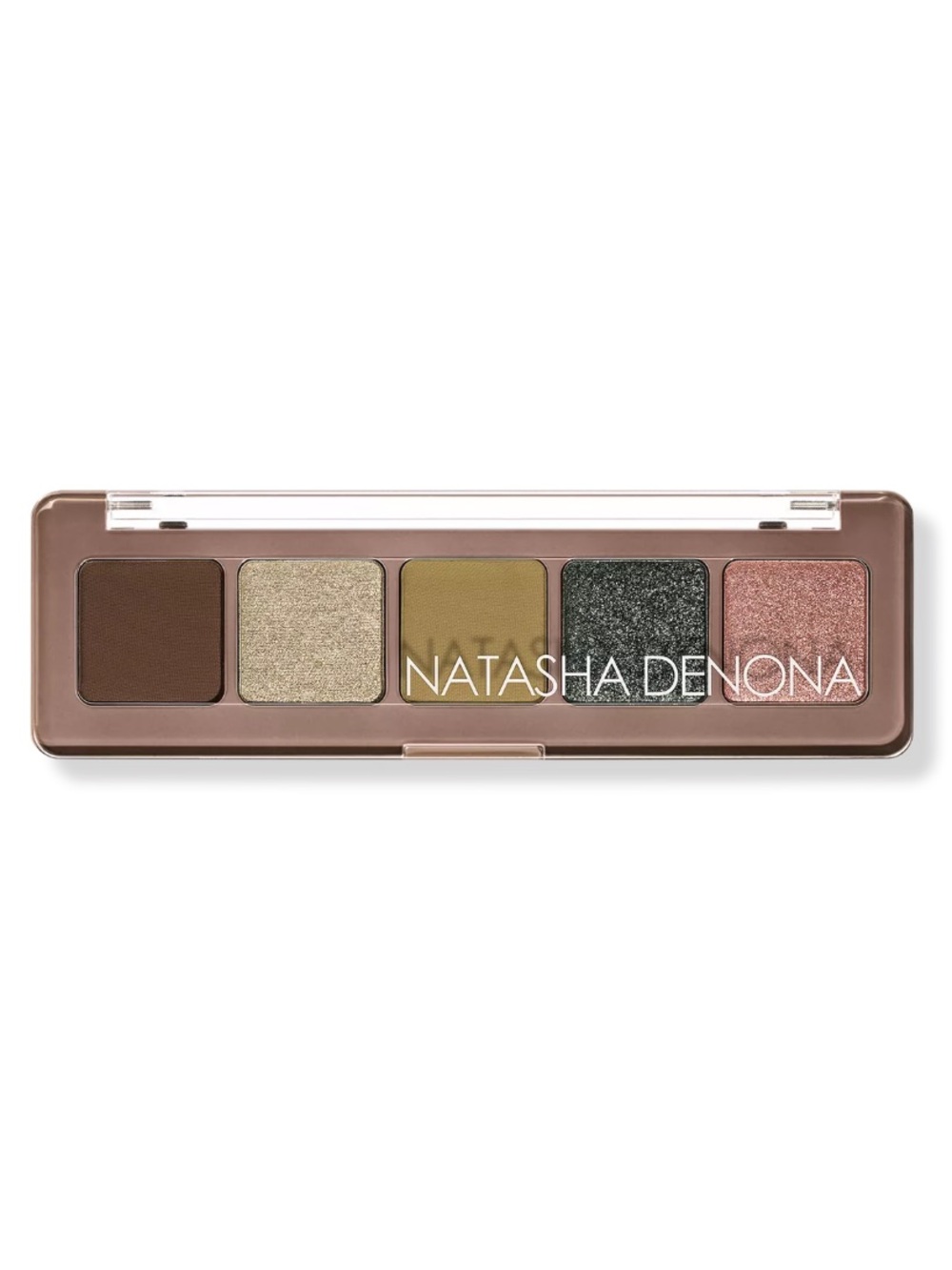 Natasha Denona Mini Gloom Eyeshadow Palette — Olive, Rose, Bronze & Deep Brown